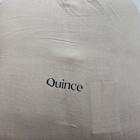 NWT QUINCE Organic Airy Gauze Duvet Cover Set King/Cal King Dune 4644 - Picture 8 of 13